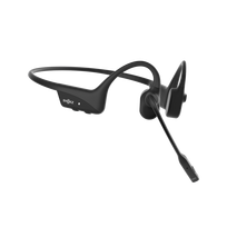 Aftershokz SHOKZ C120-AN-BK headphones/headset Wireless Earhook Office/Call Center Bluetooth Black
