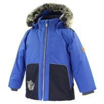 Huppa Berniukų žieminė striukė ROSS, blue/ navy