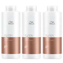 Wella Fusion Intense Repair Shampoo 3X1000Ml