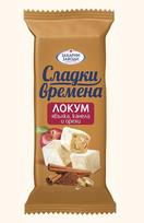 Lokum „Saldūs laikai“ obuolių ir cinamono skonio su graikiniais riešutais 30 g