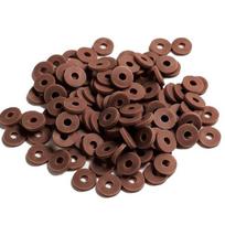 Plokšti polimerinio molio karoliukai 6x1 mm 100 vnt., spalva Nr. 37