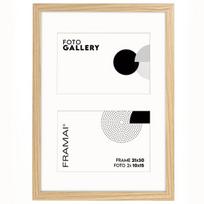Ąžuolo spalvos nuotraukų galerija, Framai, 21x30 cm, dviem 10x15 cm nuotraukoms