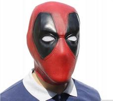 Veido kaukė Deadpool, raudona