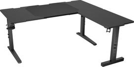 Rašomasis stalas GENESIS Holm Modular 160 kampinis Black 160 cmx75 cm | NDS-2295 | 5901969449129