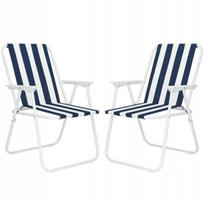 Sulankstomos turizmo kėdės 2 vnt. – balkonas, terasa, stovyklavimas