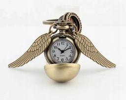 Raktų pakabukas Harry Potter Snitch, rudas