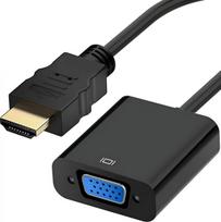 HDMI–VGA keitiklis (D-Sub 15 pin), adapteris, Full HD 1080p
