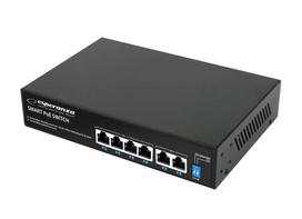 Esperanza ENS105 6-port Poe Switch 10/100 60W, SWIESPENS105