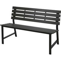 Lauko suoliukas, juoda sp., 115 cm x 55 cm x 85 cm