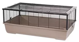 Narvas graužikams INTER ZOO Bernie mokka 100 x 54 x 39 cm metalinis, mokos spalvos