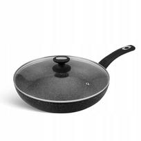 Aliumininė keptuvė Edenberg 22 cm, keraminė-marmurinė danga, neprideganti