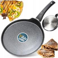 VILDE GRANITINĖ keptuvė blynams, paplotėliams ir omletams, žema, plokščia, 26 cm