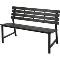 Lauko suoliukas, juoda sp., 115 cm x 55 cm x 85 cm