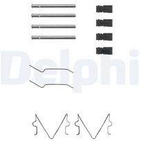 DELPHI Diskinių stabdžių kaladėlių priedų komplektas LX0164