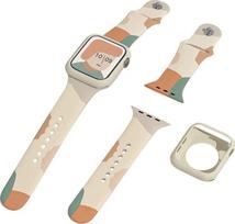 Dirželis Moro juosta Apple Watch Ultra / 9 / 8 / 7 / 6 / SE / 5 / 4 / 3 / 2 (49 mm / 45 mm / 44 mm / 42 mm) Silikoninis dirželis Laikrodžio apyrankės 5