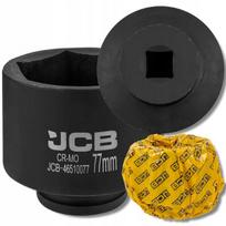 Jcb giluminis smūginis lizdas 3/4" Cr-mo 6-kampis 77mm
