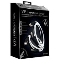 Gioteck VP1 Viper, HDMI/USB-C, 3 m