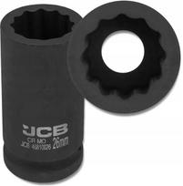 Jcb Gili smūginė 3/4" 12-kampė 26mm Cr-mo galvutė