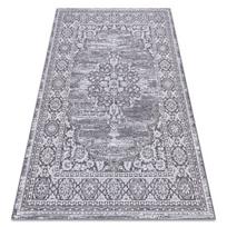 Kilimas sizalio virvelės LOFT 21213 Ornamentas pilka / sidabras / dramblio kaulo