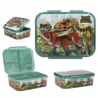 Dino World Lėkštė su Kišenė - Žalia