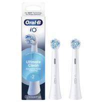 Elektrinio dantų šepetėlio antgalis Originalios Oral-B iO Ultimate Clean dantų šepetėlio galvutės, 2 vnt. – baltos