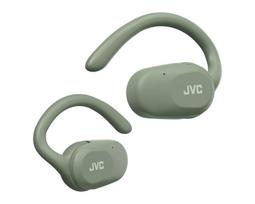 JVC, HA-NP40T-GU, žalios sp. dinaminės ausinės