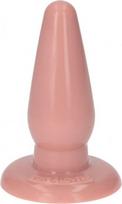 Analinis kaištis kūgio formos, 12cm, kūno spalvos