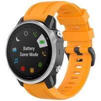 Strap Beline Watch 2 for Garmin Fenix 8/Fenix 7S/Fenix 6S/Fenix 5S/mk3/mk3i/Instinct 2S oranžinės spalvos