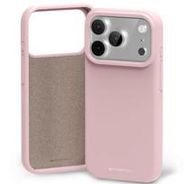 Mercury Silicone case for Apple iPhone 17 Pro rožinės spalvos and sand