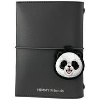 Notebook + pen Set 2-in-1 Nimmy New Big-Eye Cute Pets 2.0 Panda juodos spalvos