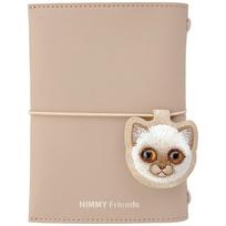 Notebook + pen Set 2-in-1 Nimmy New Big-Eye Cute Pets 2.0 Cat brown