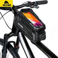 WILDMAN XT5 dviračio krepšys/rėmo dėklas, juodos spalvos