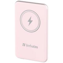 Verbatim Wireless Magnetic Power Bank `n` Go 15W 5000mAh pink 32243