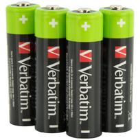 Verbatim Rechargeable Battery NiMH AA 2500mAh Premium HR6 4vnt juodos spalvos 49517