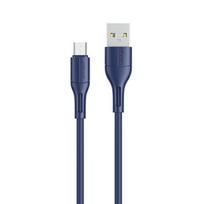 USAMS U68 microUSB 2A greitojo įkrovimo laidas 1m mėlynas SJ502USB03 (US-SJ502)