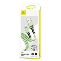 USAMS U52 Lightning 2A greitojo įkrovimo laidas 1m žalias SJ434USB02 (US-SJ434)