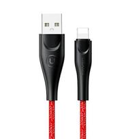 USAMS pintas U41 Lightning 1m 2A raudonas SJ391USB02 (US-SJ391) greito įkrovimo laidas