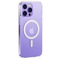 USAMS Ice Magnet dėklas Apple iPhone 14 Plus   15 Plus 6.7″ skaidrus IP14MBC01 (US-BH801)