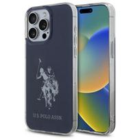 US Polo USHCP15XTPUHRBV Apple iPhone 15 Pro Max 6,7″ blue Shiny Big Logo