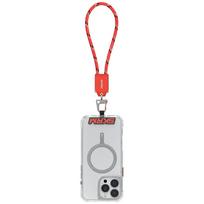 Universal wrist lanyard 2-in-1 kabelis Skinarma Dyno Ve USB-C/USB-C red