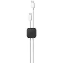 UNIQ Pod self-adhesive cable organizer 8vnt charcoal dark pilkos spalvos