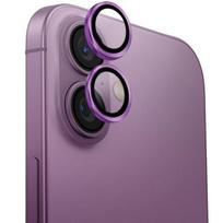 UNIQ Optix Aluminium Camera Lens Protector Apple iPhone 16 6.1″ /16 Plus 6.7″ grape rožinės spalvos szkło na obiektyw