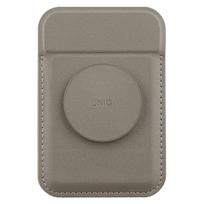 UNIQ Flixa Magnetic Card Wallet with Stand Gray/Flint Gray MagSafe