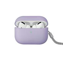 UNIQ Lino dėklas AirPods Pro 2 gen silikoninis alyvinis