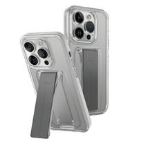 UNIQ Heldro Mount with Stand Apple iPhone 15 Pro 6.1″ skaidrus/lucent clear