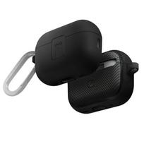 UNIQ Clyde Lock Dėklas AirPods Pro 2 (2022/2023) juodos spalvos-dark pilkos spalvos/charcoal-dark pilkos spalvos