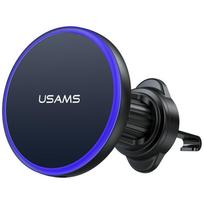 Car Mount with Wireless Charging for Air Vent USAMS juodos spalvos