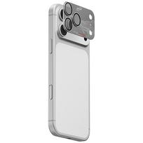 Camera Lens Glass Skinarma Sonix Full Aluminium skirtas Apple iPhone 17 Pro silver