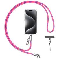 Usams SJ746 30W USB-C į Lightning 1.2m Pink Phone Lanyard with Charging Kabelis