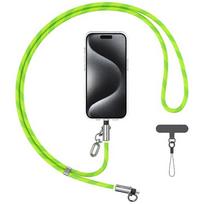 Usams SJ746 30W USB-C į Lightning 1.2m Green Charging Kabelis Lanyard